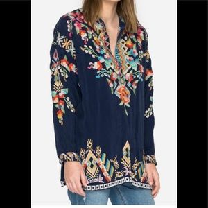 Johnny Was Jessa tunic top